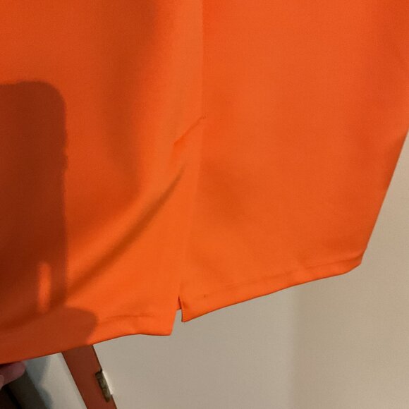 New York & Company Orange Sleeveless Sheath Dress | Size M - Picture 3 of 8